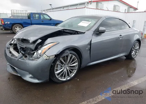 2015 Infiniti Q60 из США, поврежденный, VIN JN1CV6FEXFM810132